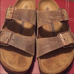 NWOB oiled leather Birks